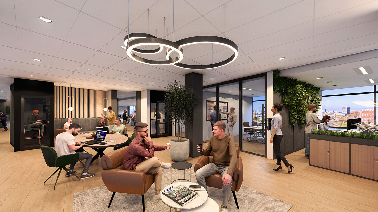 S-Dock herpositionering kantoorgebouw Karel Doormanweg Schiedam - apto architects